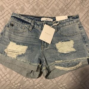 Kancan denim shorts